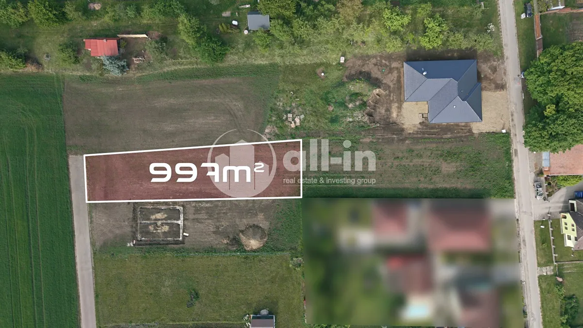 Prodej stavebního pozemku 997 m²